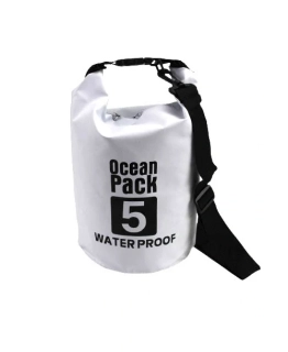 Ocean Pack, vodotěsný vak 5L bílý