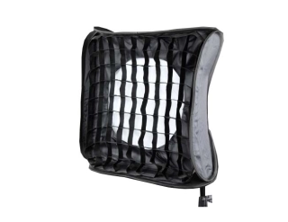 Easy softbox 50x50cm s voštinou a kruhovým otvorem