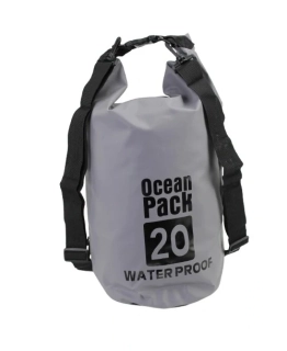Ocean Pack, vodotěsný vak 20L šedý
