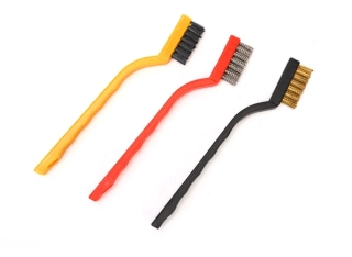 Sada 3 čistících kartáčků 17cm