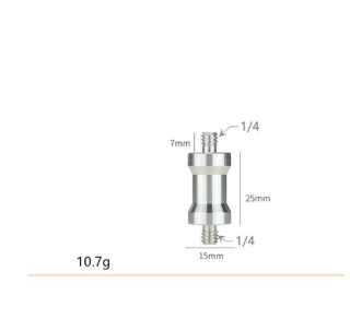 Stativový čep 14.7mm CC15
