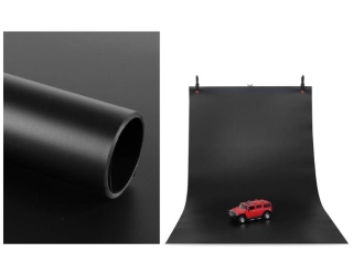 Fotopozadí černé PVC 60x130 matné