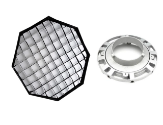 Softbox oktagon s voštinou, 95cm Bowens