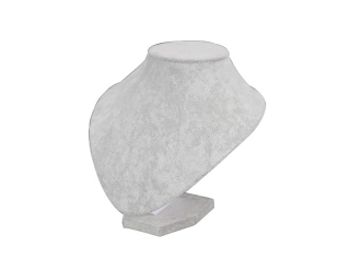 Stojan, stojánek, dekolt na šperky výška 18cm samet