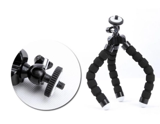 Octopus stativ, Octopus tripod pro chytrý telefón černý