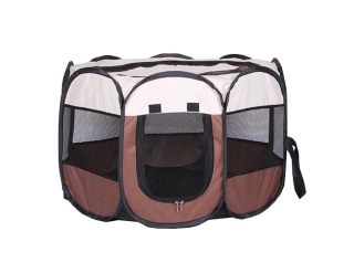 Klec pro psa, látková přepravka, výběh, vel. L 115 cm
